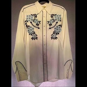 Vintage Roper Men’s Old West Classic pearl snap
